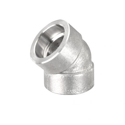 Semicodo acero inoxidable socket well both-well